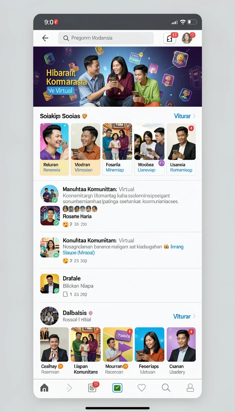 Tampilan utama aplikasi Aplikasi remi62 Resmi: Download dan Instalasi yang intuitif dan efisien.