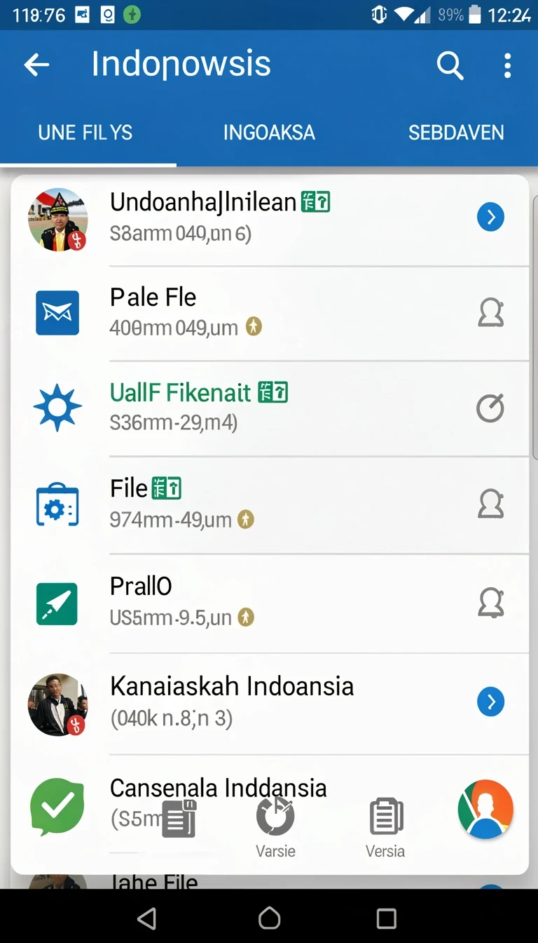 Tampilan utama aplikasi Aplikasi rp99 Resmi dan Terpercaya di Android yang intuitif dan efisien.