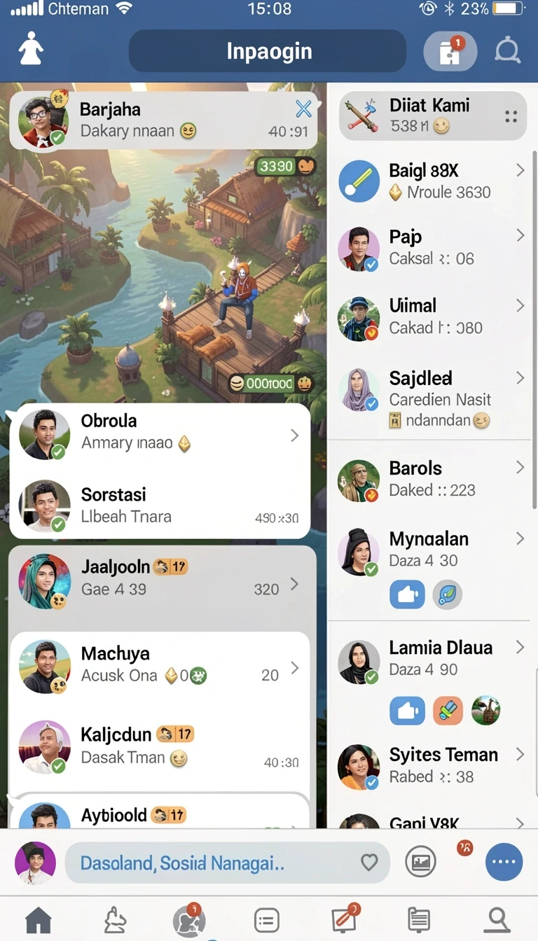 Tampilan utama aplikasi bowo77 Terbaru: Download APK Resmi dan Aman yang intuitif dan efisien.