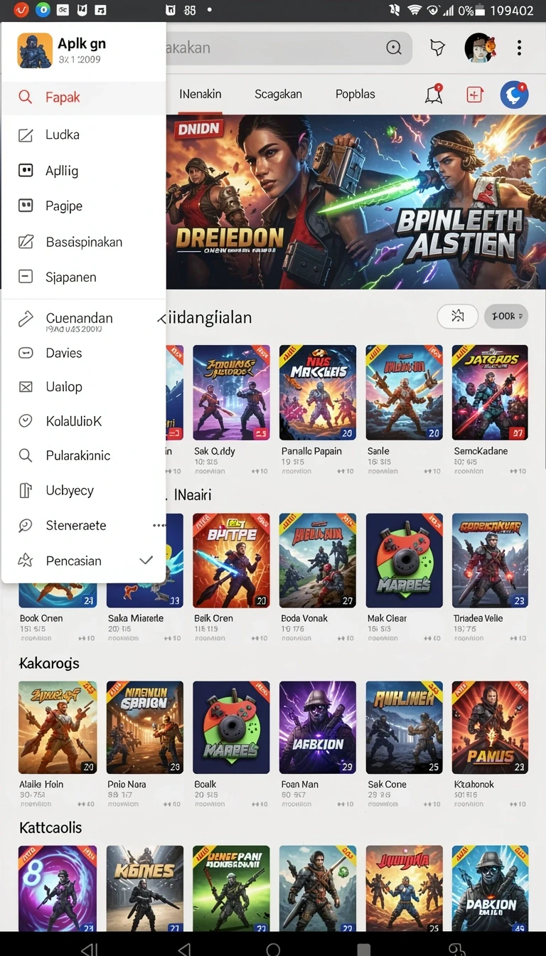 Tampilan utama aplikasi astonbet Terbaru: Download APK Resmi dan Aman yang intuitif dan efisien.