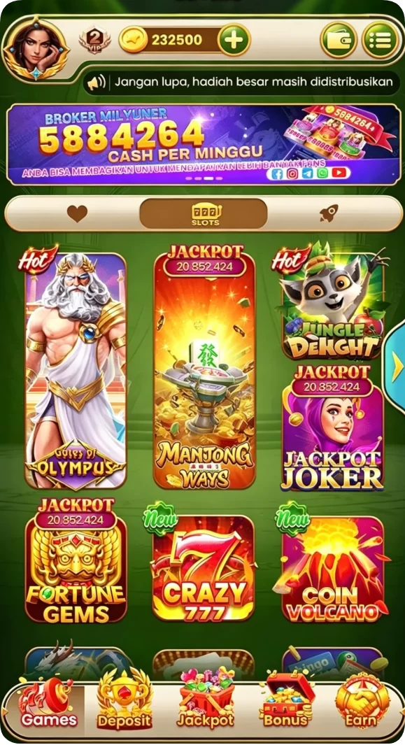 Tampilan utama aplikasi totoxl Terbaru: Download APK Resmi dan Aman yang intuitif dan efisien.