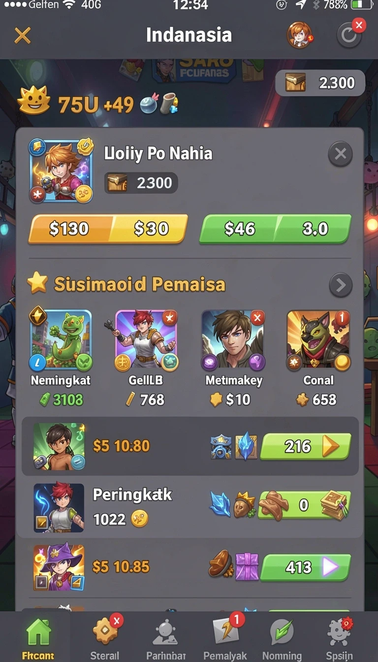 Tampilan utama aplikasi iya777 Terbaru: Download APK Resmi dan Aman yang intuitif dan efisien.