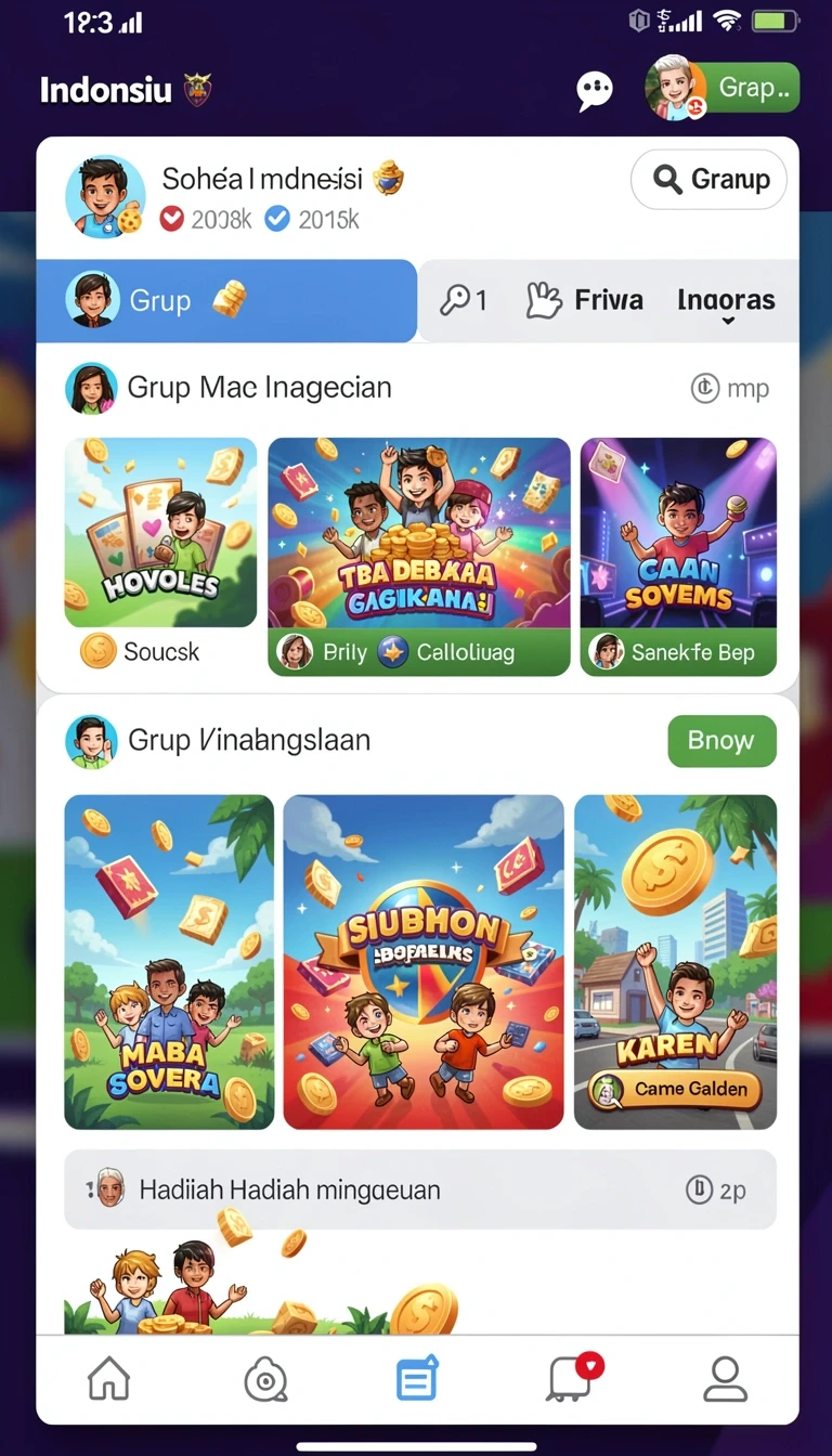 Tampilan utama aplikasi rv55 Terbaru: Download APK Resmi dan Aman yang intuitif dan efisien.
