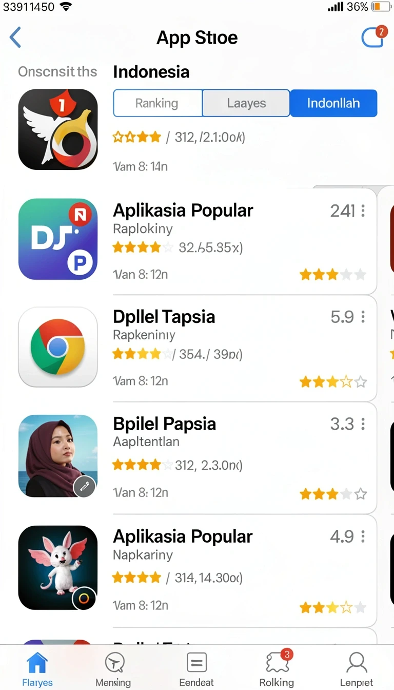 Tampilan utama aplikasi Aplikasi strategy Resmi: Download dan Instalasi yang intuitif dan efisien.