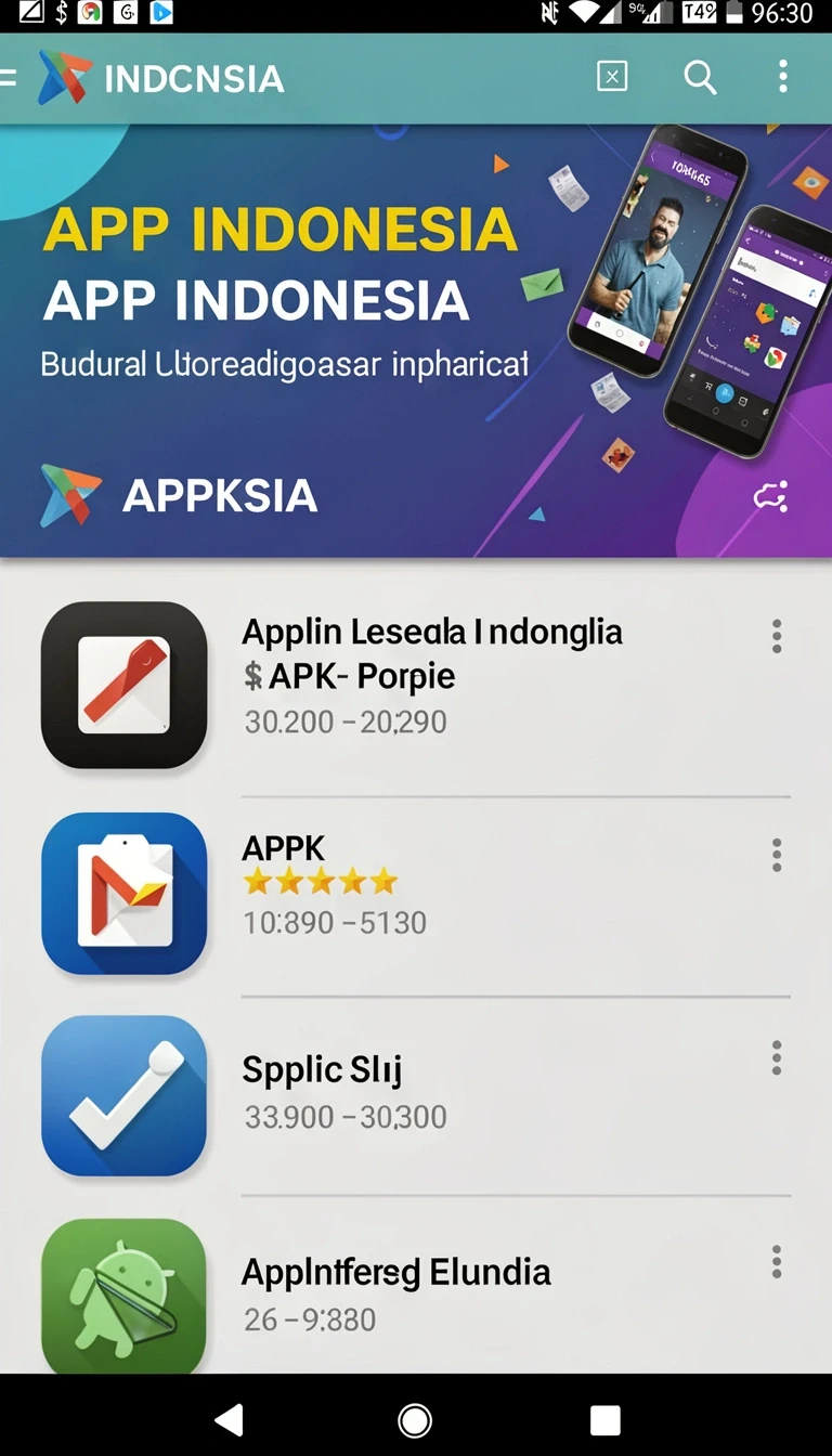 Tampilan utama aplikasi Aplikasi indobet Resmi: Download dan Instalasi yang intuitif dan efisien.