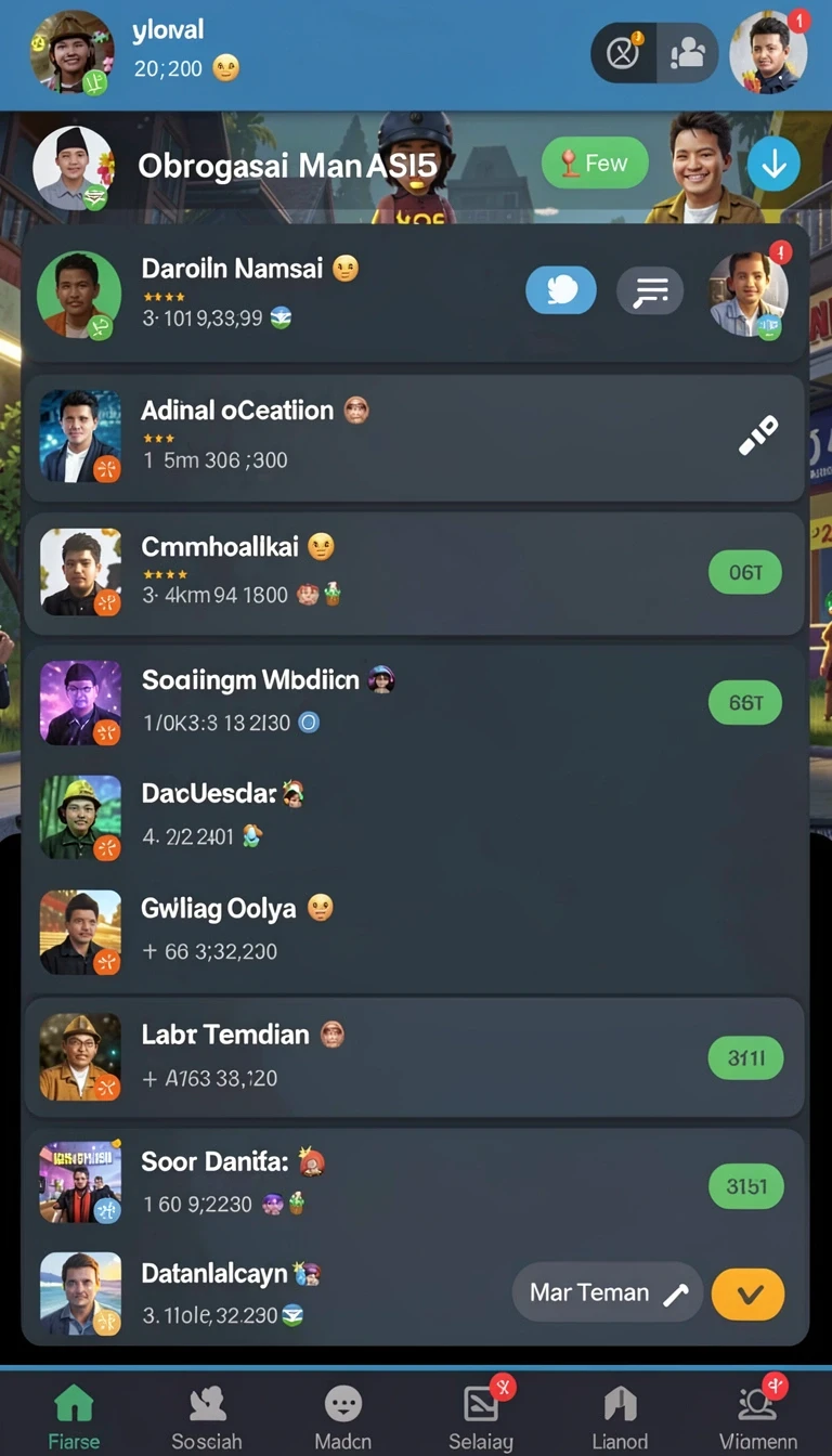 Tampilan utama aplikasi lndo777 Terbaru: Download APK Resmi dan Aman yang intuitif dan efisien.