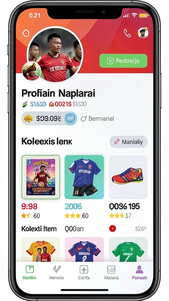 Tampilan utama aplikasi Aplikasi xxx777 Resmi: Download dan Instalasi yang intuitif dan efisien.