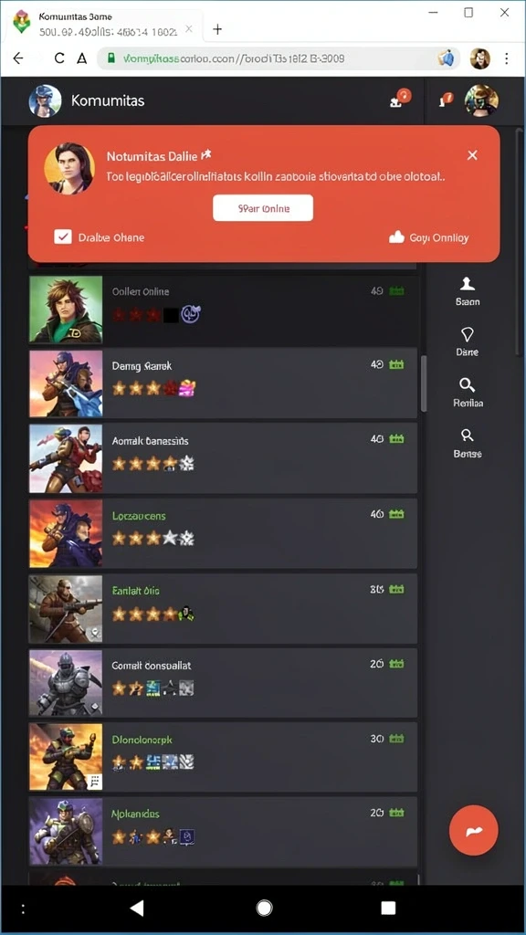 Tampilan utama aplikasi Aplikasi terbit21 Resmi dan Terpercaya di Android yang intuitif dan efisien.